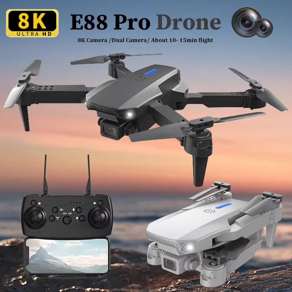Eachine Drone E58 - Drone RC Profissional 2025 E88 com