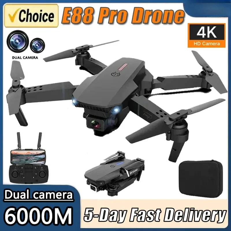 2025 e88pro 4k rc drone com 10 - Eachine Drone E58 avaliação e preço