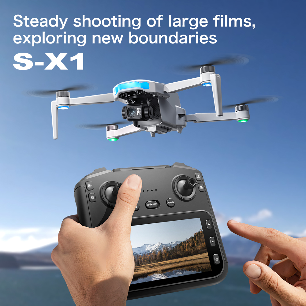 Drone GPS Original S-X1 com câ - Jjrc Drone X12 avaliação e preço