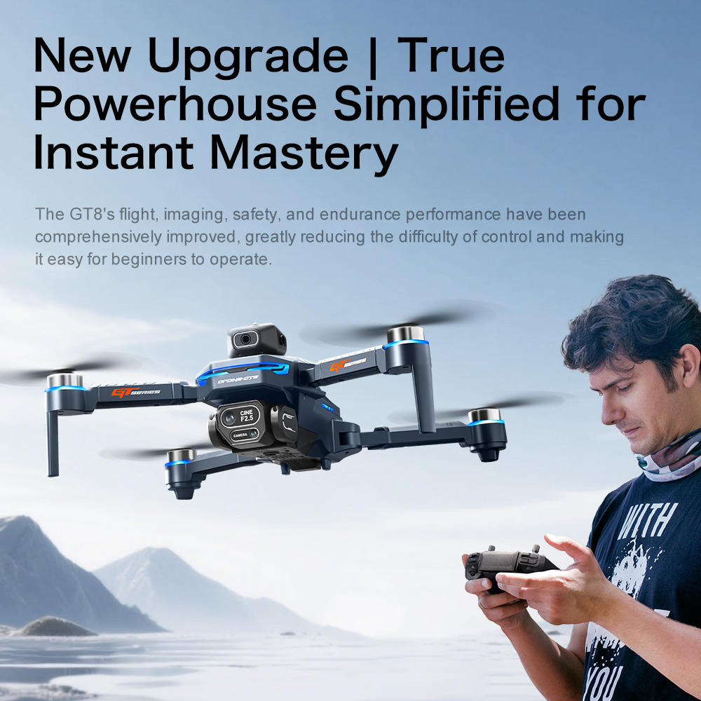 Novo Drone GT8 2026 com Câmera - Jjrc Drone X12 avaliação e preço